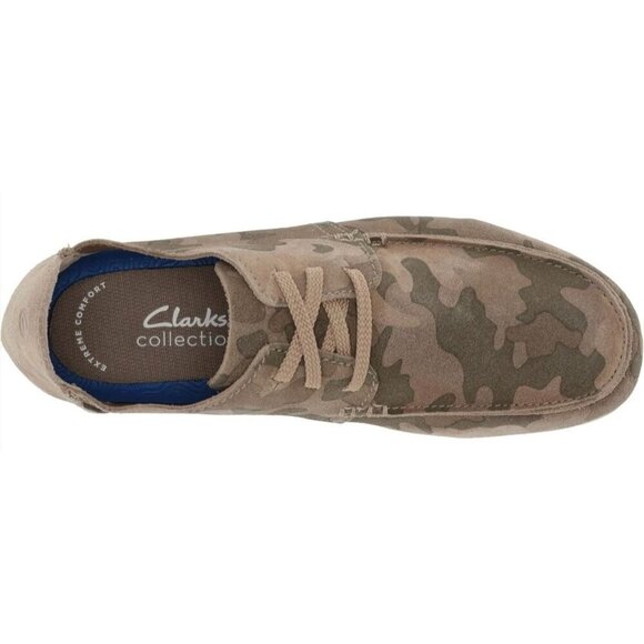 CLARK / Shacrelite / Men / Low Oxford / Camouflage Casual Shoes - Picture 5 of 12
